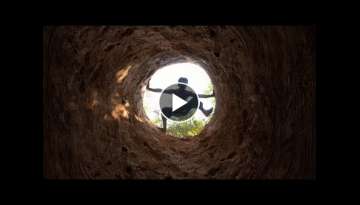 Building Secret Underground Water Well House