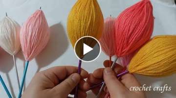 How to wind yarn like a lemon-Şiş ile limon şeklinde iplik nasıl sarılır
