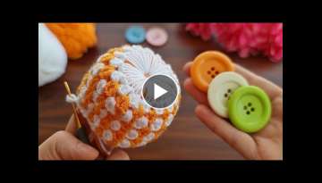 Wow!! super idea how to make eye catching crochet süper göz alıcı tığ işi nasıl yapılır...