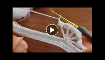 Super Easy Crochet Knitting - Tığ İşi Şahane Kolay Örgü Modeli 