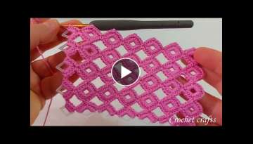 easy crochet knitting pattern that you will use in many different places-farklı model
