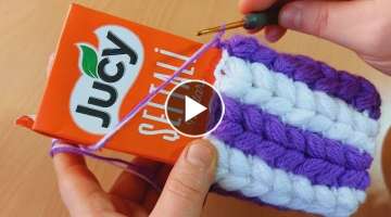 super ! useful easy crochet great idea / bu tığ işi fikrine bayılacaksınız