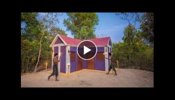 Build The Most Beautiful House Villa Using Bamboo and Wood Structure