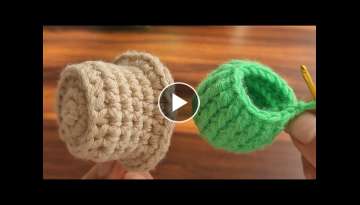 Wow!..Super Idea How to make Easy Crochet Knitting - Bu Hediyelere Arkadaşlarım Bayıldı
