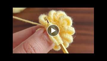 Wow!.. Super Tunisian Crochet Gorgeous ivy Knitting