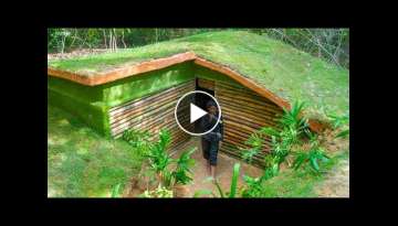 [Full Video] Build The Most Beautiful Underground House Villa with Mini Swimming Pool