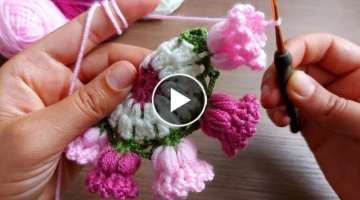 Super Easy Crochet Knitting Tığ İşi Coook Güzel Örgü Modeli