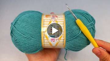 How To crochet knitting easy model