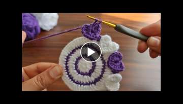 Super Easy Crochet Knitting - Tığ İşi Şahane Çok Kolay Örgü Modeli