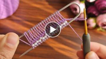 Wow Super Easy Crochet Knitting How to make Crochet Knitting Pattern ,Göz Alıcı Tığ İşi �...