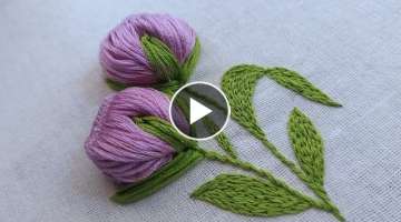 beautiful flower design|easy hand embroidery