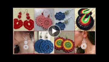 How to make a crochet earring accessory