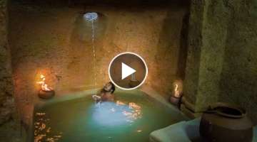 Jungle Man Build The Most Secret Underground Villa Swimming Pool