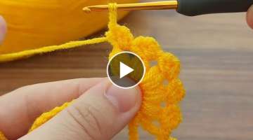 Very easy crochet flower pattern baby hair bandana online easy tutorial #crochet #crochethairband