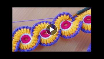 Exciting crochet knitting/ tığ işi merak uyandırıcı bir model