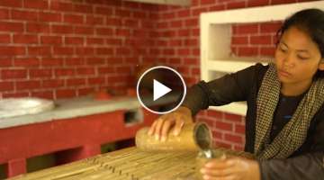 Girl Build Modern Kitchen with Clean Water Filter System, Off The Grid Life