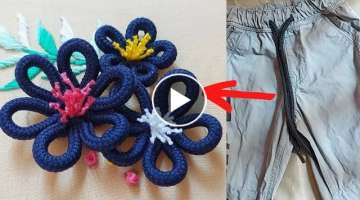 Very pretty flower design with new tricks|latest hand embroidery