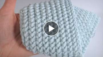 What is the easiest thing to crochet?/Easy Crochet Pattern/ How to Make EAR WARMER- Headband