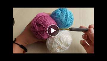 How to Crochet Star Knitting - Zincirlerden Oluşan Yıldız Örgü Modeline Bayılacaksınız