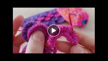 Amazing Easy Tunisian Knitting - Tunus İşi Örgü Modeli