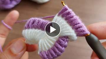 Super Easy Tunisian Knitting - Çok Güzel Tunus İşi Örgü Modeli
