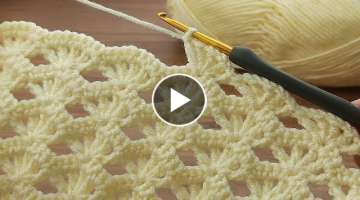 Great cream color* Super Easy Crochet Baby Blanket For Beginners online Tutorial #crochet