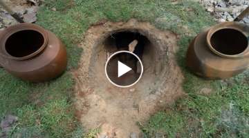 Amazing! Build The Most Secret Underground Ancient Temple by Ancient Skills