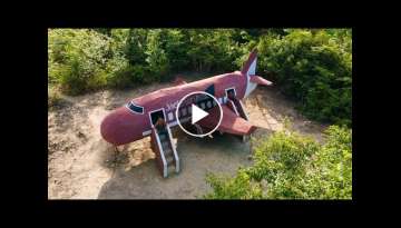 Really Amazing! Two Men Build Aircrafts to Live