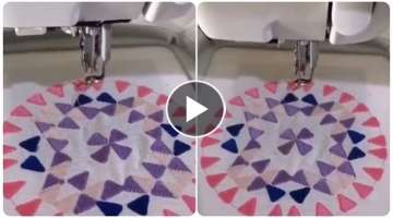 how to embroider with the sewing machine