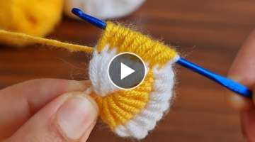 Incredible Super Beatiful Easy Crochet Knitting Gören Herkes Bu Modele Bayıldı