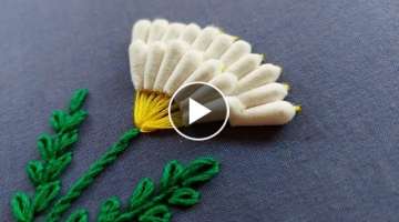 Amazing flower design with new tricks|latest flower design ideas|top embroidery