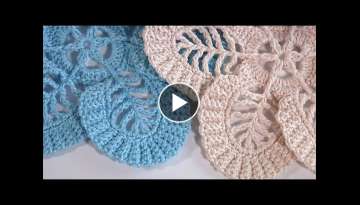FLOWER or DOILY/You Definitely Haven’t Crocheted yet /Complex Stitches and an Unusual Technique