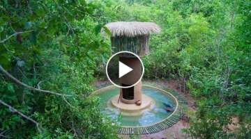 Jungle Survival: Build Stunning Protection Swimming Pool Arround Ancient Tower House in Deep Jung...