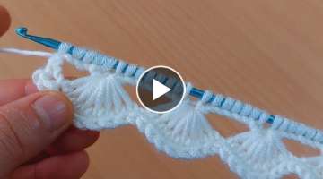 Perfecto muy bonito crochet facil de tejer /tunus işi harika bir model