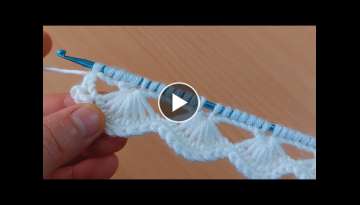 Perfecto muy bonito crochet facil de tejer /tunus işi harika bir model