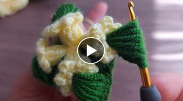 Super Easy Crochet Knitting - Tığ İşi 3d Şahane Örgü Modeli