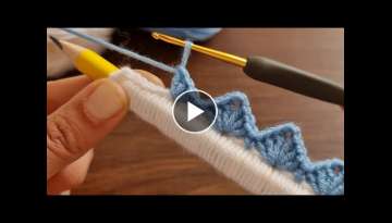 Super Easy Tunusian Knitting - Tunus İşi Çok Kolay Muhteşem Örgü Modeli