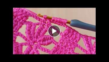 extremely easy very flashy crochet / son derece kolay çok gösterişli tığ işi