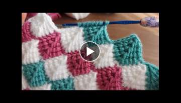 Super Easy Tunisian Knitting - Coook Güzel Tunus İşi Örgü Modeli