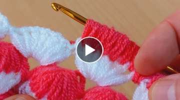 Very cool crochet knitting /Çok havalı tığ işi örgü modeli