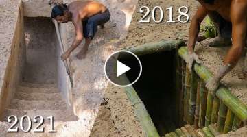 Secret Underground Built in 2018 vs 2021