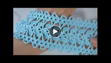 Crochet Lace Pattern/ Crochet Lace BORDER/ CROCHET CHART