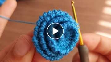 Super Easy Crochet Knitting Tığ İşi Çok Güzel Örgü Modeli
