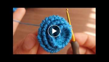 Super Easy Crochet Knitting Tığ İşi Çok Güzel Örgü Modeli