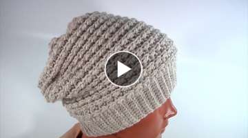One Video Tutorial and 4 Models/SNOOD, HAT and HEADBAND That Can be Worn in 2 Variants