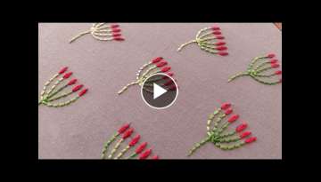Beautiful chadar kadhai design|hand embroidery tutorial